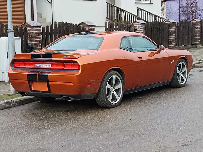 Dodge Challenger spotted in Dobiegniew