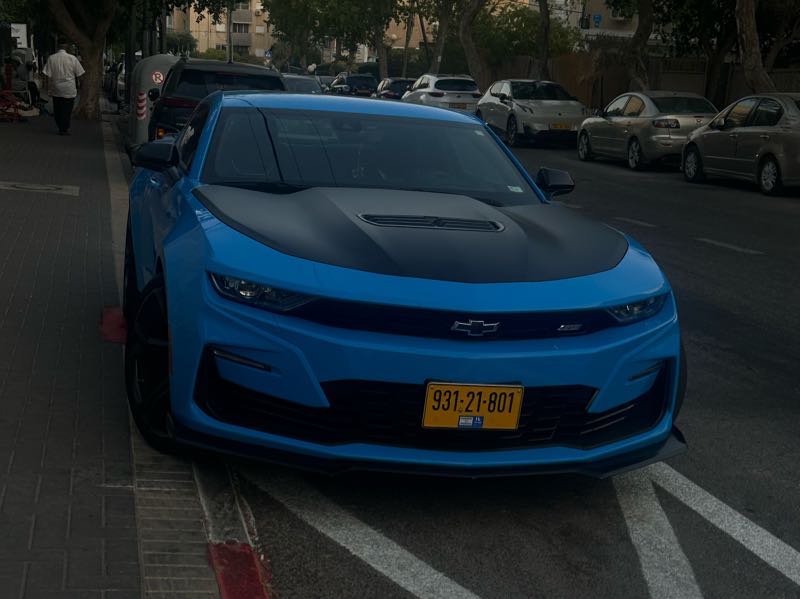 Chevrolet Camaro spotted in Nazareth