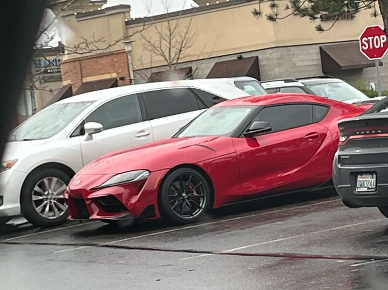 Toyota Supra spotted in South Hill