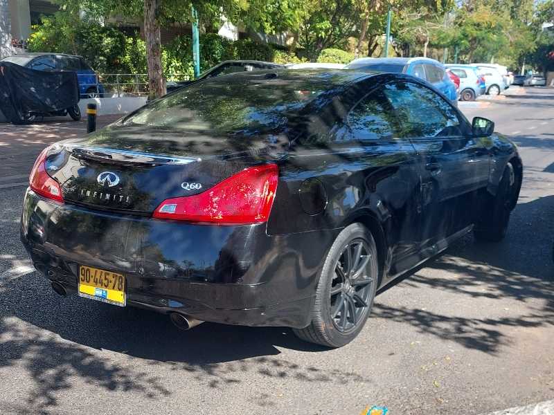 Infiniti Q60 spotted in Tel Aviv