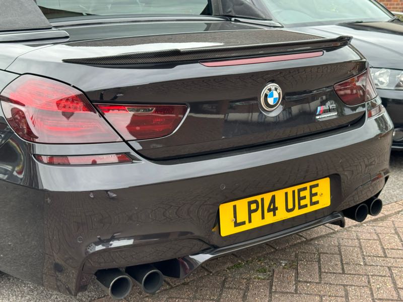 BMW M6 Cabriolet spotted in Chelmsford