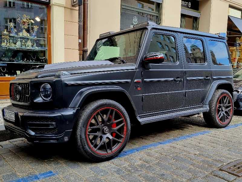 Mercedes-Benz G63 spotted in Prague