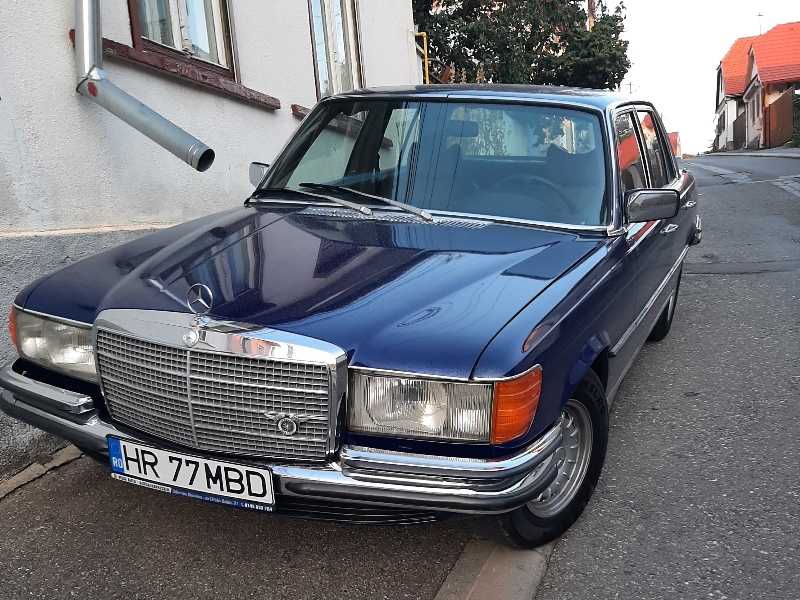 Mercedes-Benz W116 spotted in Odorheiu Secuiesc