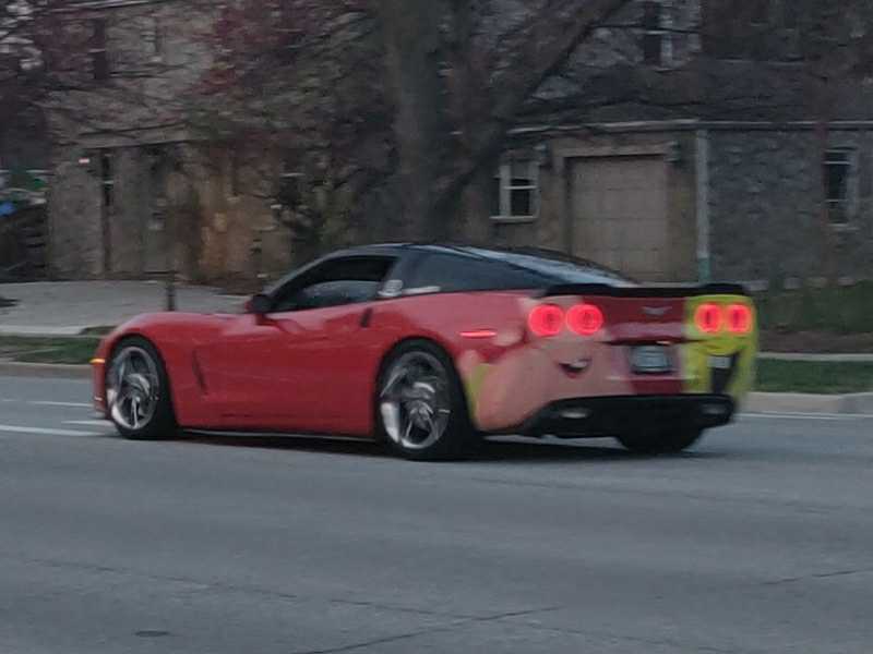 Chevrolet Corvette spotted in Arlington Heights