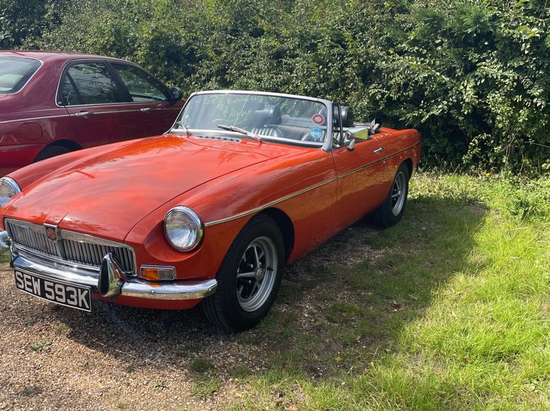 MG MGB Roadster spotted in Cambridge