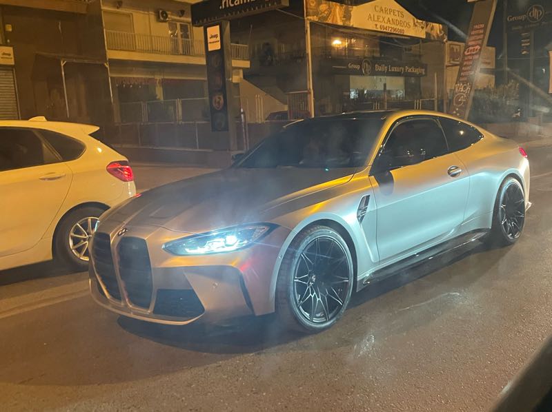 BMW M4 spotted in Kalamariá