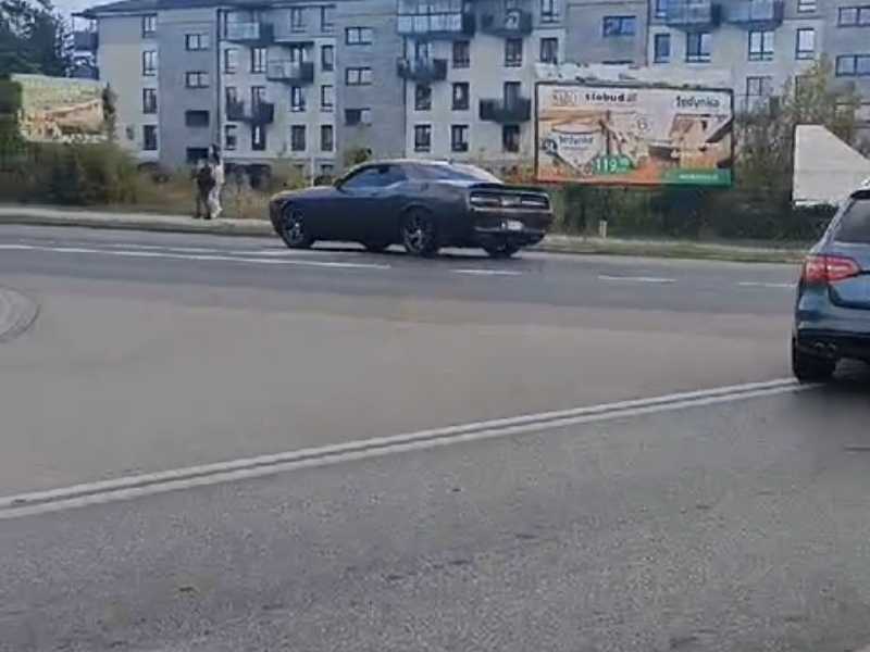 Dodge Challenger spotted in Suwałki