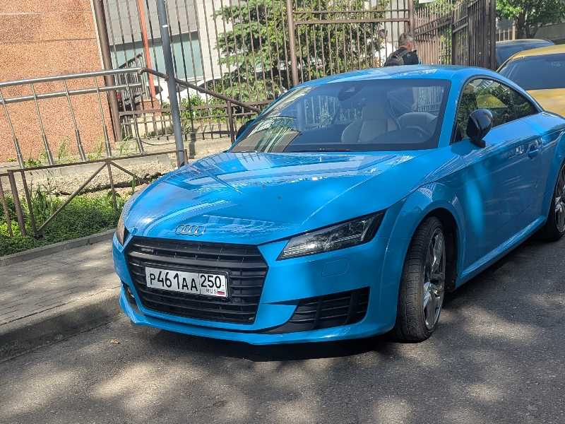 Audi TT (2020) spotted in Moscow, Russia