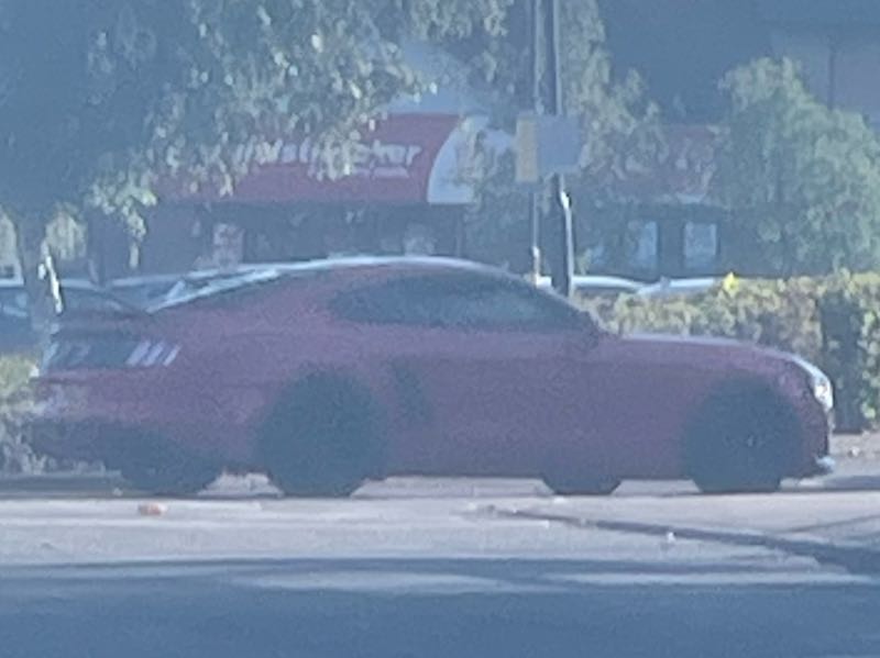 Ford Mustang spotted in Wisbech