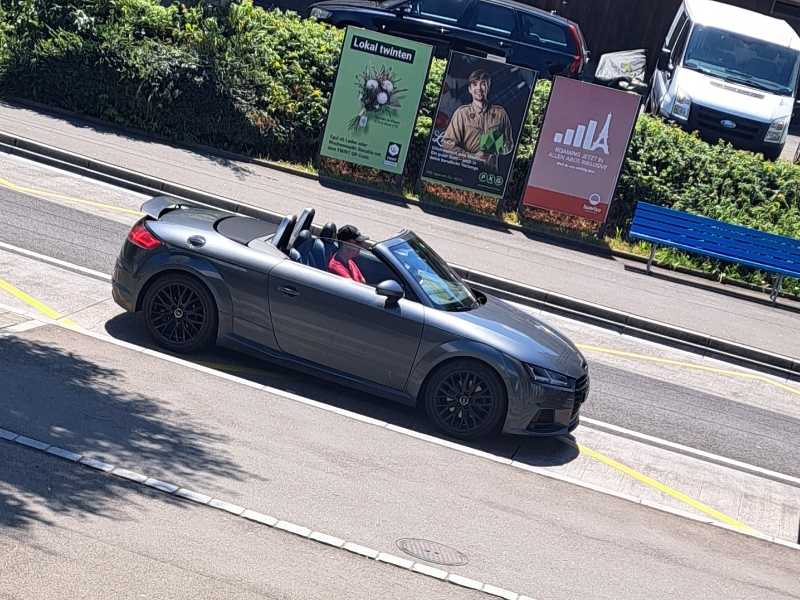 Audi TT Roadster spotted in Luzern