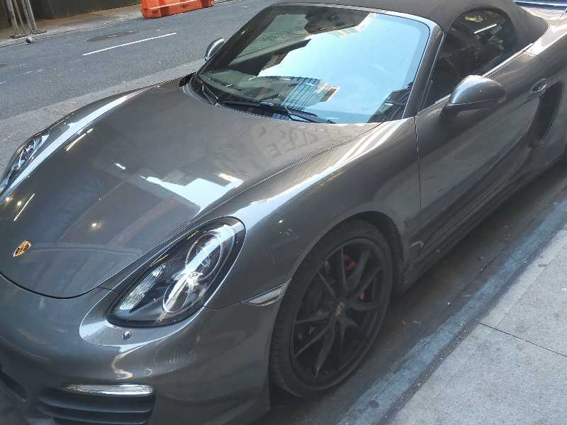 Porsche Boxster (2015) spotted in New York City, United States