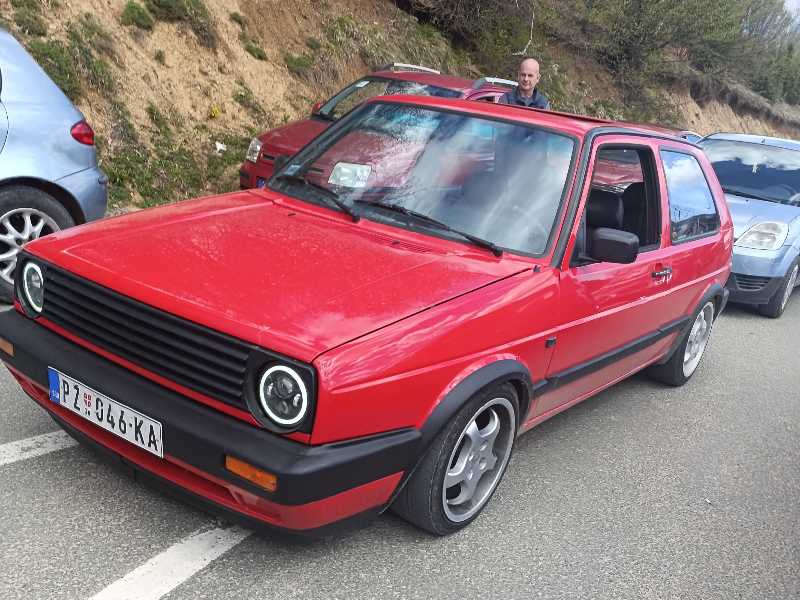 Volkswagen Golf spotted in Kraljevo