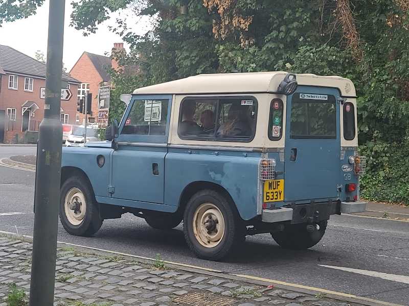 Land Rover Series III spotted in Birmingham