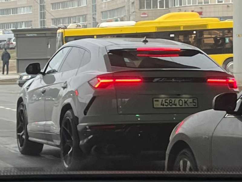 Lamborghini Urus spotted in Minsk
