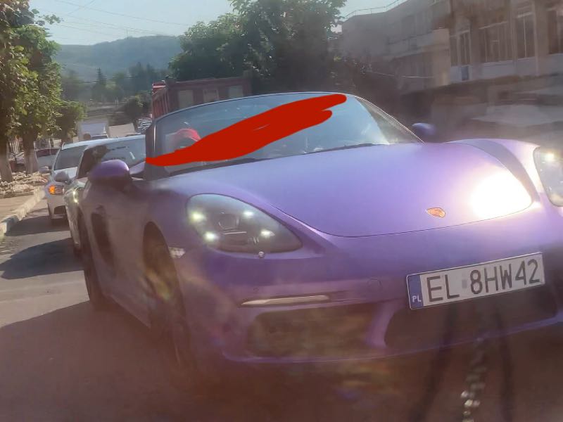 Porsche Boxster (2021) spotted in Târgu Mureş, Romania