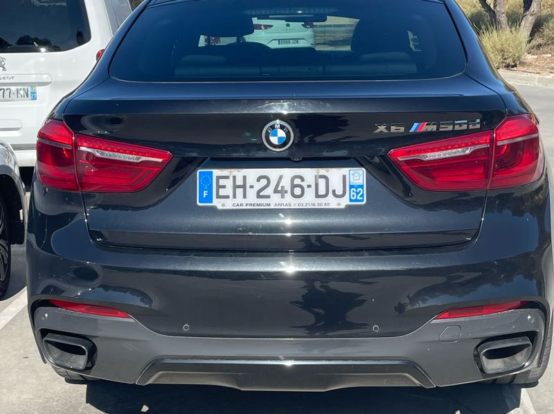 BMW X6 M50d spotted in Tudela