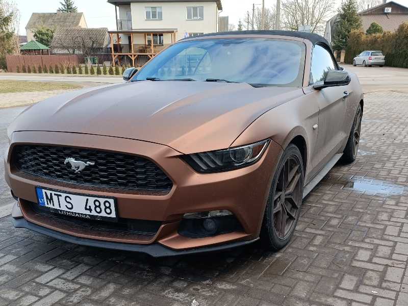 Ford Mustang spotted in Birzai