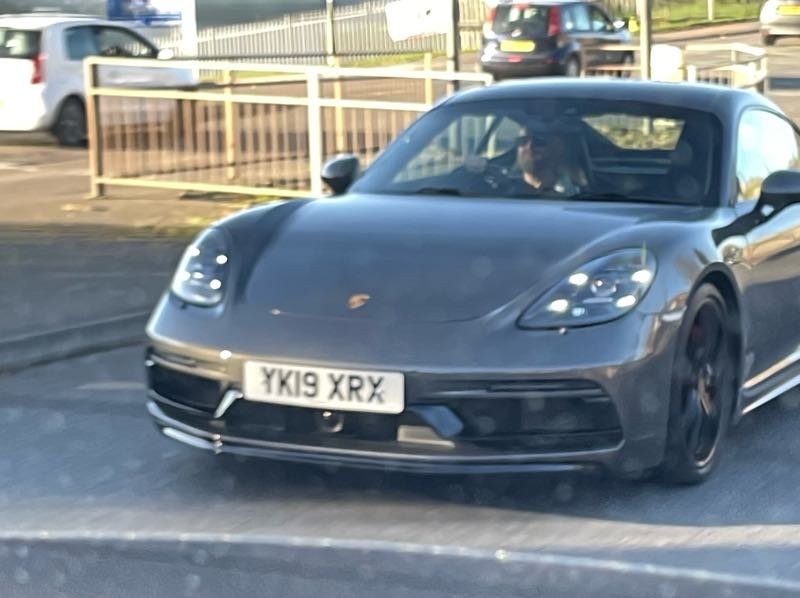 Porsche 718 Cayman spotted in Paignton