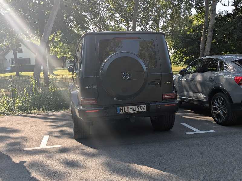 Mercedes-Benz G63 spotted in Krefeld