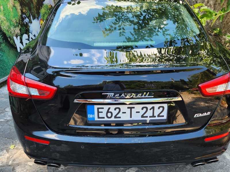 Maserati Ghibli spotted in Mostar