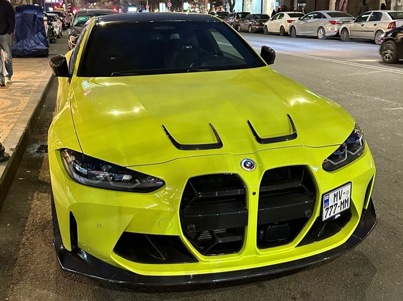 BMW M4 (2021) spotted in Yerevan, Armenia