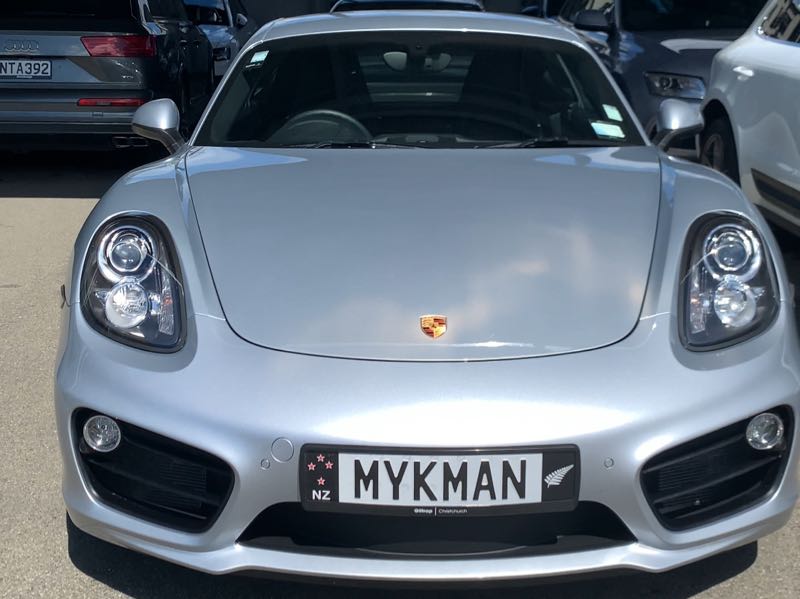 Porsche Cayman spotted in Wellington