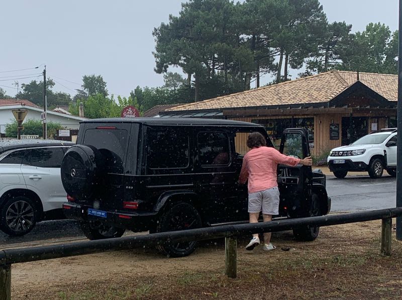 Mercedes-Benz G63 AMG spotted in Arcachon