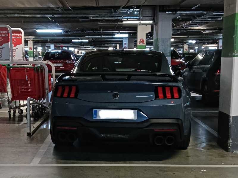 Ford Mustang (2025) spotted in Barcelona, Spain