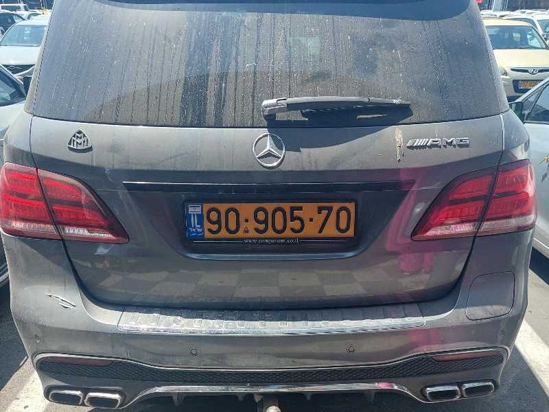Mercedes-Benz GLE 63 AMG spotted in Reẖovot