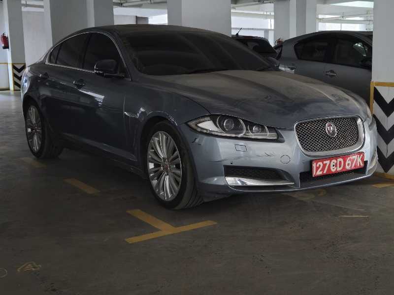 Jaguar XF spotted in Nairobi
