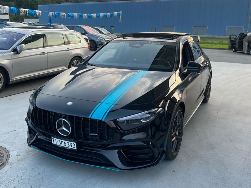 Mercedes-Benz A-Class spotted in Lugano