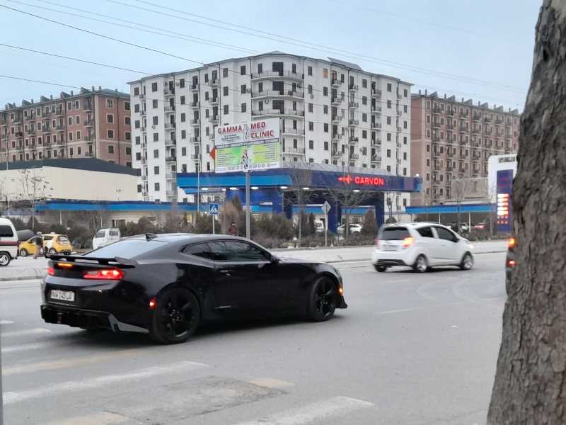 Chevrolet Camaro spotted in Samarkand
