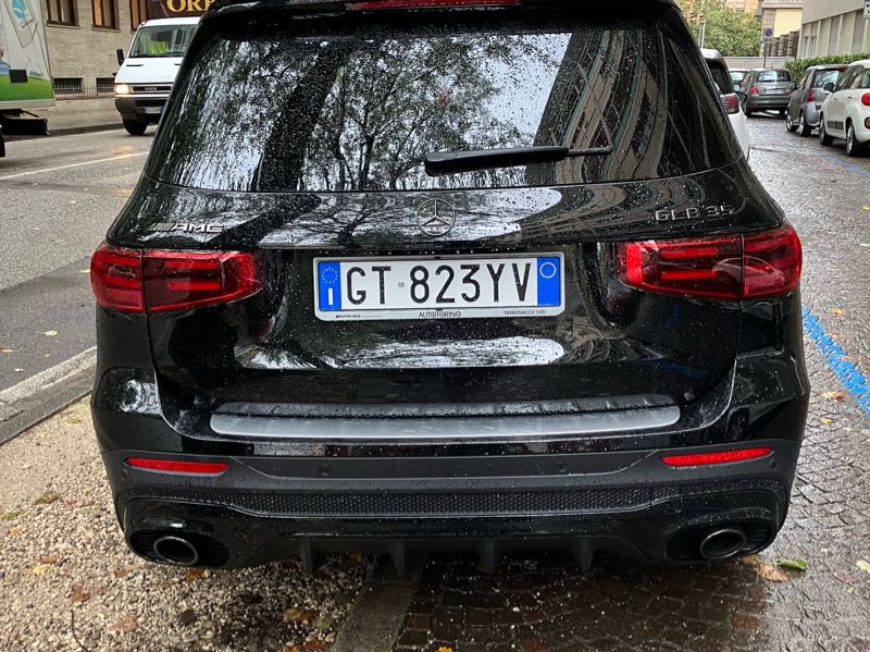 Mercedes-Benz GLB 35 AMG spotted in Udine