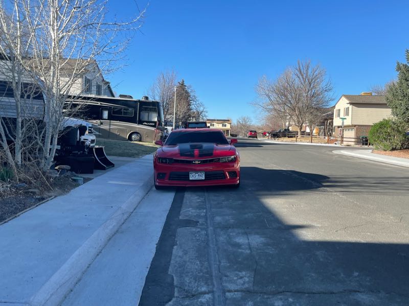 Chevrolet Camaro spotted in Broomfield