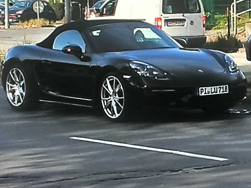 Porsche 718 Boxster (2021) spotted in Hamburg, Germany