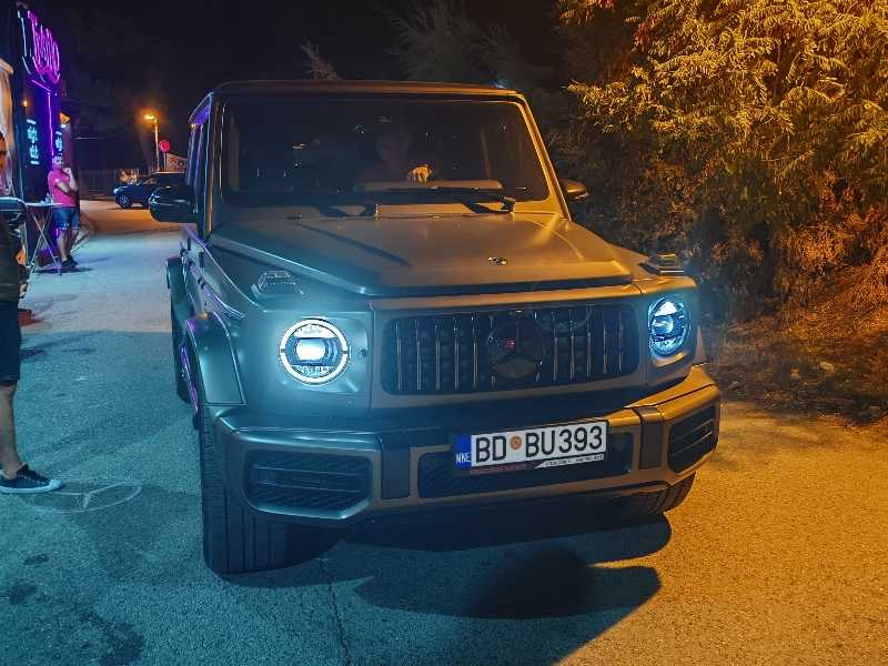 Mercedes-Benz G-Class spotted in Budva