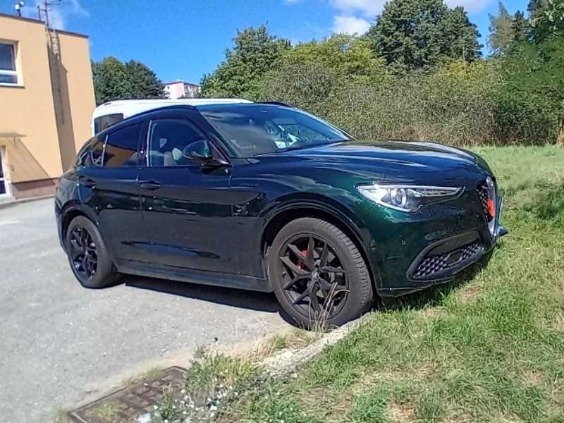 Alfa Romeo Stelvio spotted in Třebíč