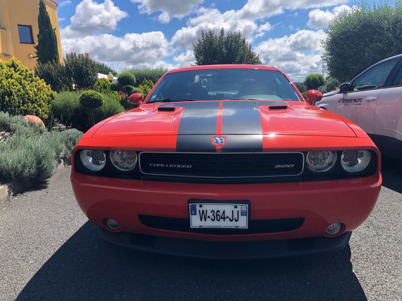 Dodge Challenger spotted in Nancy