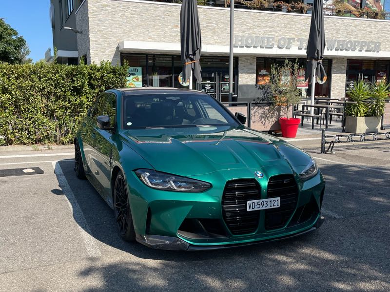 BMW M3 spotted in Nîmes