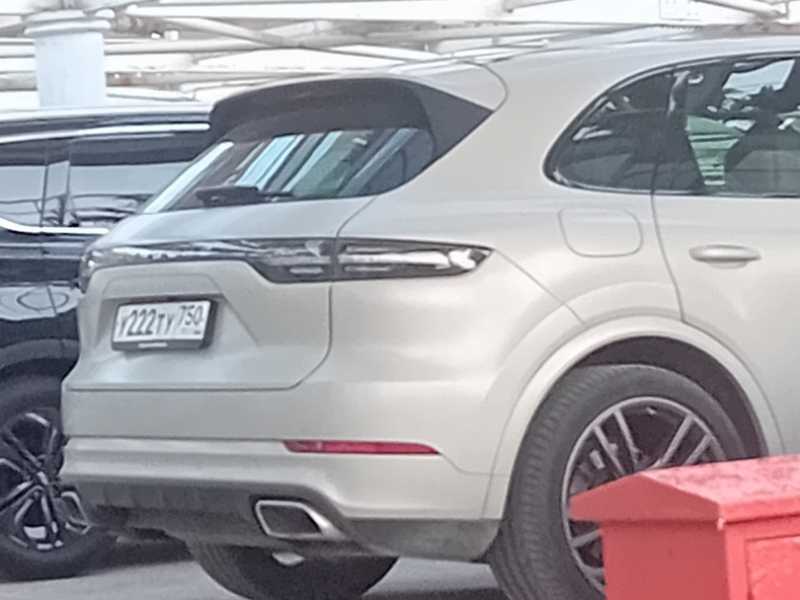 Porsche Cayenne spotted in Manavgat