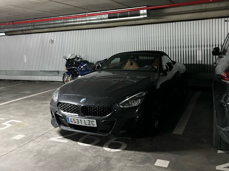BMW Z4 (2020) spotted in Madrid, Spain