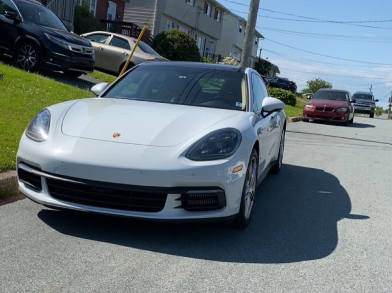 Porsche Panamera spotted in Halifax