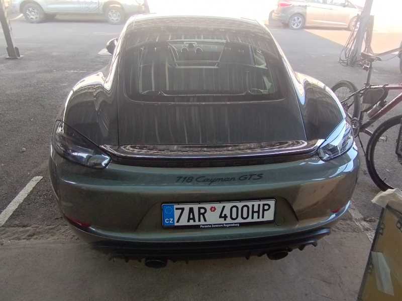 Porsche 718 Cayman GTS spotted in Košice