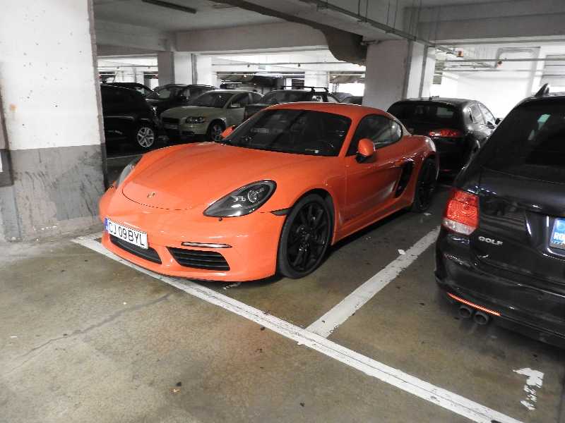 Porsche 718 Cayman spotted in Cluj-Napoca