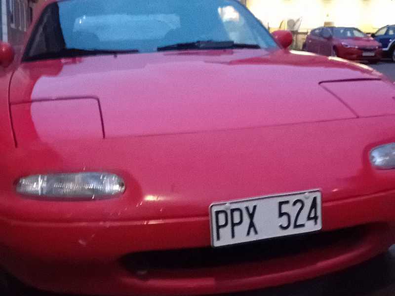 Mazda MX-5 Miata (1990) spotted in Helsingborg, Sweden