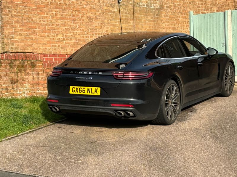 Porsche Panamera S spotted in Cockermouth