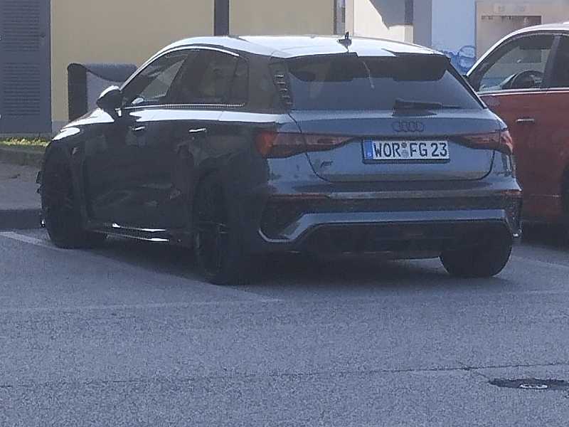 Audi RS Q3 spotted in Mestre