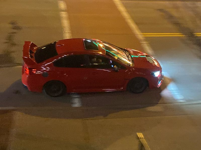 Subaru WRX spotted in Gatlinburg