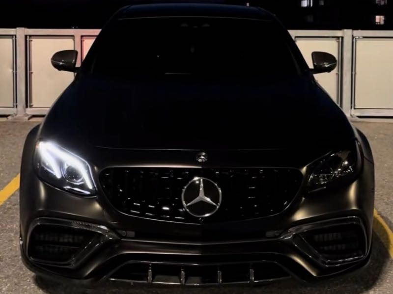 Mercedes-Benz AMG E63 spotted in Bistriţa