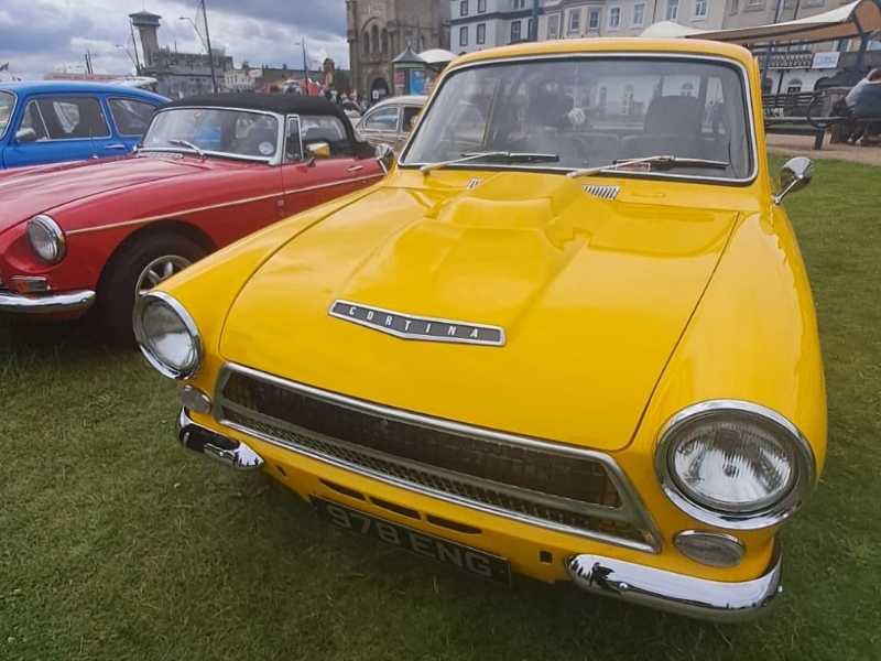 Ford Cortina spotted in Great Yarmouth